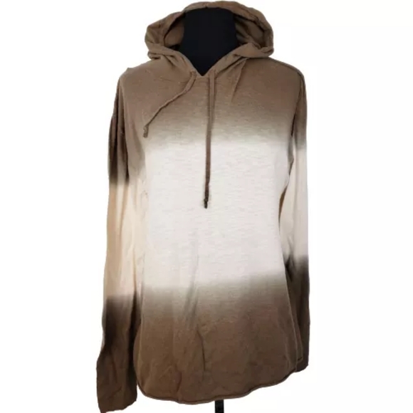 Marc Anthony Tops - Marc Anthony Ombre Hooded Long Sleeve T Shirt
